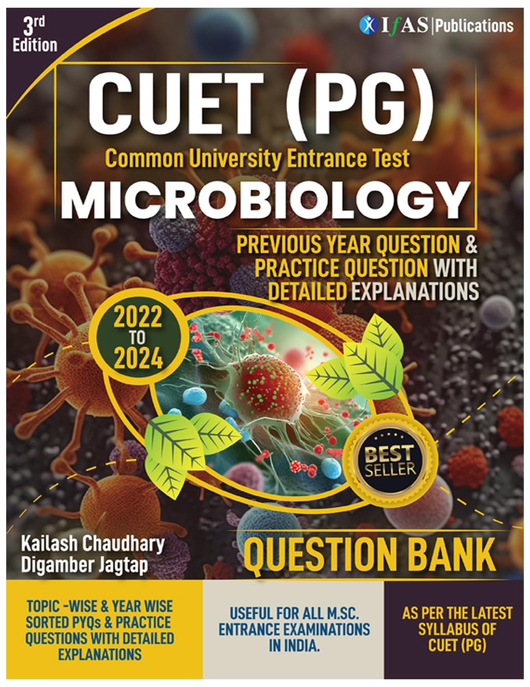 CUET PG Microbiology Entrance Exam Book 2026