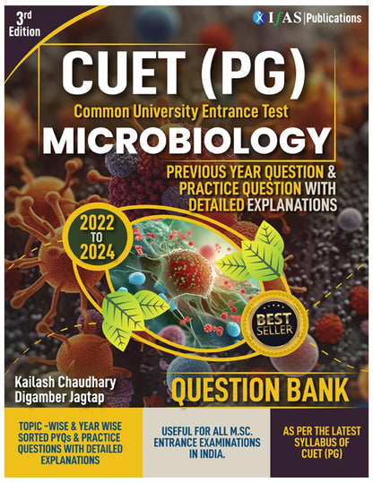 CUET PG Microbiology Entrance Exam Book 2026
