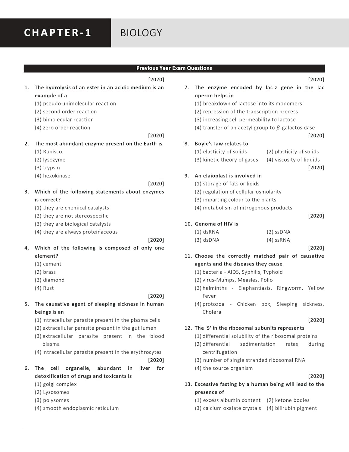 GAT B Biotechnology Book 2026