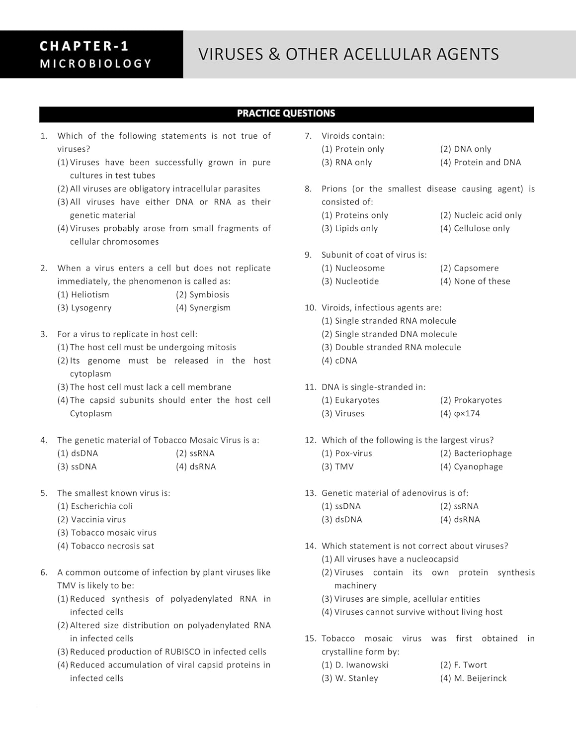 CUET PG Botany Entrance Exam Book 2026