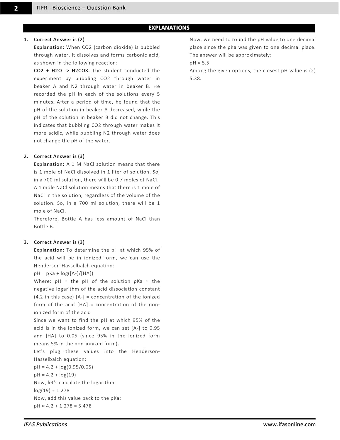 TIFR Biology (JGEEBILS Biological Science) Topic Wise Sorted Previous Year Questions Papers with Answers and Detailed Solutions (2010-2024)