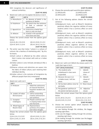 CUET PG Biochemistry Entrance Exam Book 2026