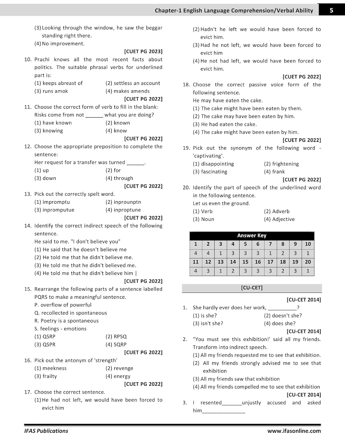 CUET PG Biochemistry Entrance Exam Book 2026