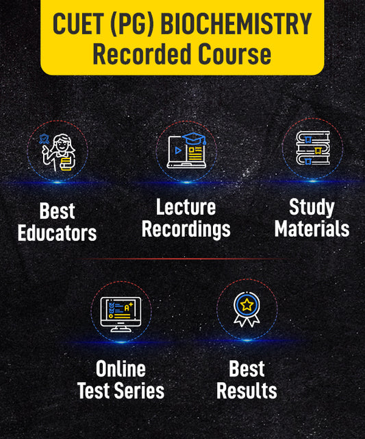 CUET (PG) Biochemistry recorded online course  (Hinglish)