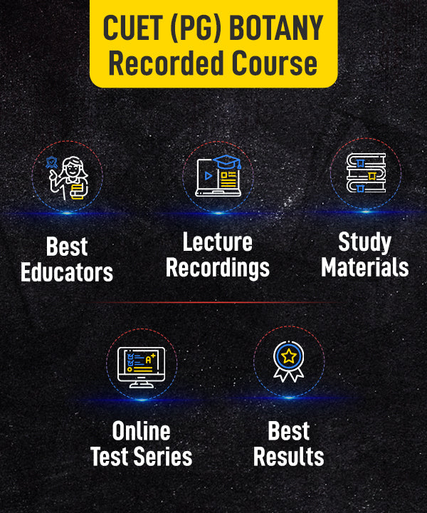 CUET (PG) Botany recorded online course (Hinglish)