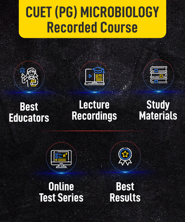 CUET (PG) Microbiology recorded online course (Hinglish)