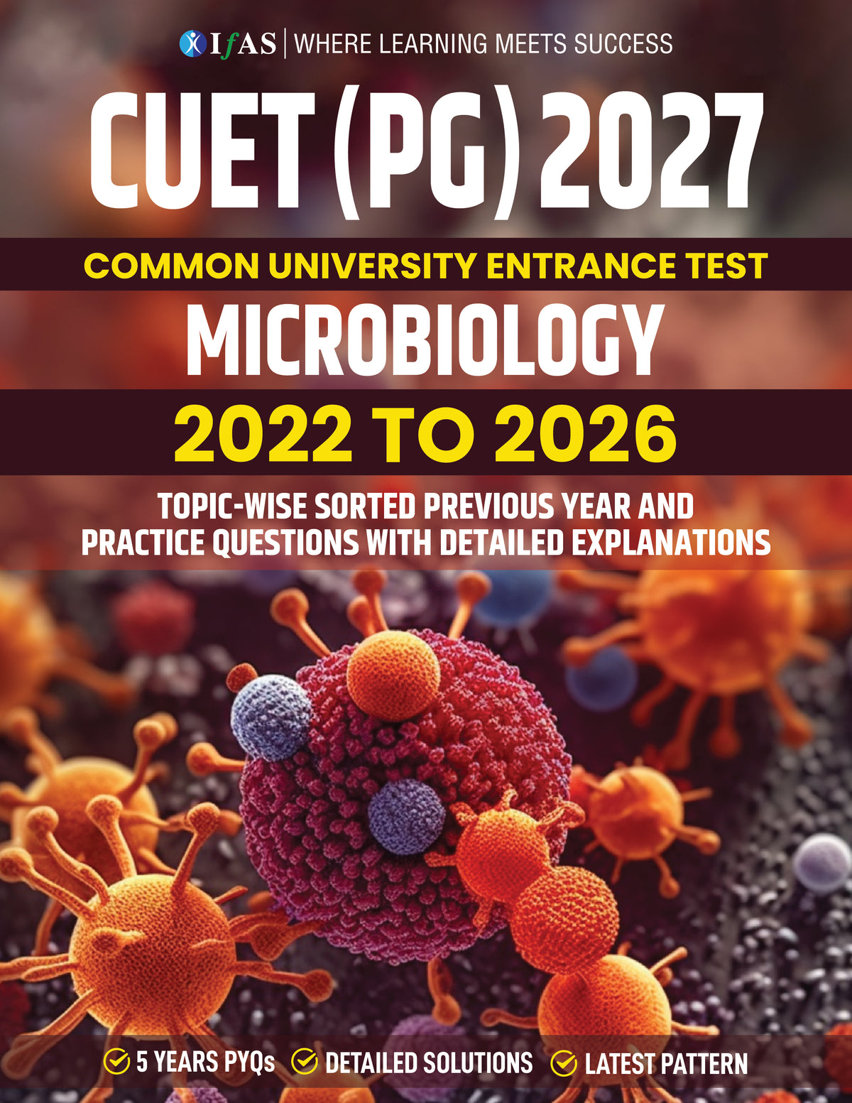 CUET PG Microbiology Entrance Exam Book 2027