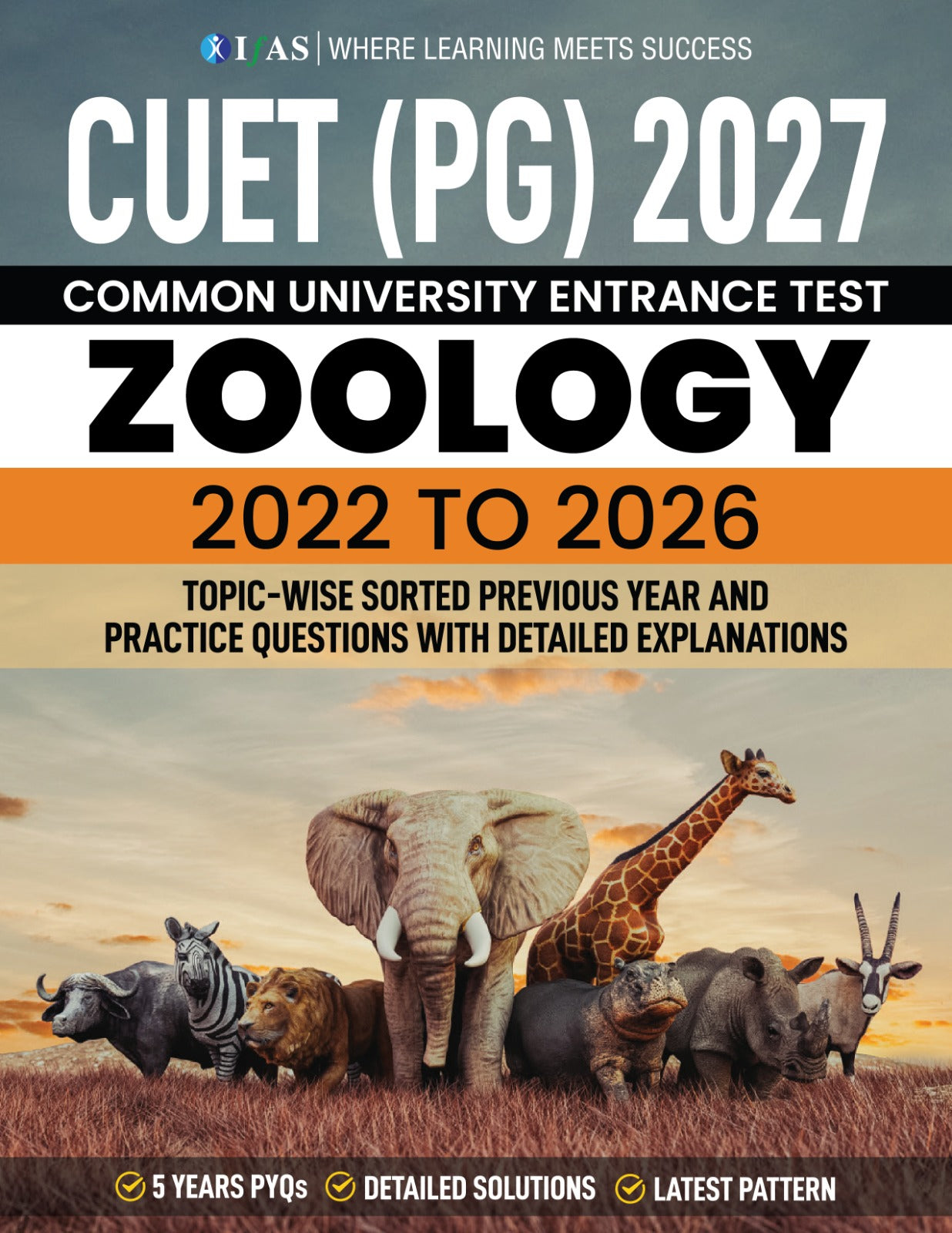 CUET PG Zoology Book Topic-wise Shorted Previous Year (PYQ)