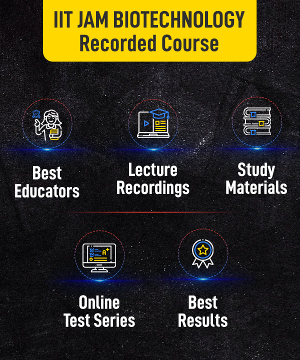 IIT JAM Biotechnology recorded online course  (Hinglish)